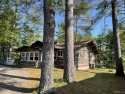 Well-crafted log home in the towering pines of the Northwoods! for sale in Pembine T-WI Wisconsin Marinette County County on GolfHomes.com