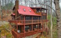 Creekfront Cabin!! This well maintained, gently lived in 3BR/3BA for sale in Young Harris Georgia Towns County County on GolfHomes.com