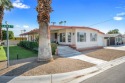 This well-maintained 2-bedroom 2 bath home sits on a long corner for sale in Thousand Palms California Riverside County County on GolfHomes.com