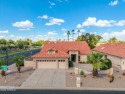 Beautiful golf course home in adult community with vaulted for sale in Sun Lakes Arizona Maricopa County County on GolfHomes.com