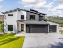 Modern Luxury with Sweeping Panoramic Views! This custom for sale in Spokane Washington Spokane County County on GolfHomes.com