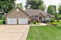 Stunning Custom Home on Christmas Lake Golf Course  Welcome to for sale in Santa Claus Indiana Spencer County County on GolfHomes.com