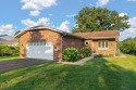 This 2 BED 3 BATH 2000 sq ft RANCH home is nestled  on a wooded for sale in Crown Point Indiana Lake County County on GolfHomes.com