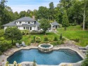 Western Sunset Views. From fabulous stone terraces! Stunning and for sale in Bedford New York Westchester County County on GolfHomes.com