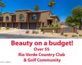 Country club living golf course community!! Vaulted ceilings for sale in Rio Verde Arizona Maricopa County County on GolfHomes.com