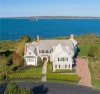 Exquisite waterfront shingle-style home with expansive westerly for sale in Portsmouth Rhode Island Newport County County on GolfHomes.com