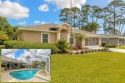 Located in a quiet neighborhood, this three-bedroom, two-bath for sale in Palm Coast Florida Flagler County County on GolfHomes.com