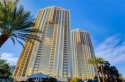 This one-bedroom showcases panoramic views of the MGM pools for sale in Las Vegas Nevada Clark County County on GolfHomes.com