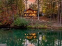 Overlooking a serene hidden lake-known by some residents as for sale in Ellijay Georgia Gilmer County County on GolfHomes.com