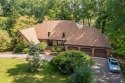 Richland EXECUTIVE HOME located on 5.9 wooded acres; 400' of for sale in Richland Michigan Kalamazoo County County on GolfHomes.com