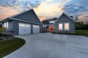 Beautiful custom open concept floor plan that takes in the for sale in Jackson Michigan Jackson County County on GolfHomes.com