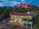 One of only a few homes up at the top of the mountain with for sale in Sedona Arizona Yavapai County County on GolfHomes.com