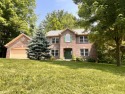 Welcome to this stunning two-story home nestled in one of the for sale in Martinsville Indiana Morgan County County on GolfHomes.com
