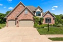 Welcome home to this exquisite home custom built by the for sale in Peoria Illinois Peoria County County on GolfHomes.com