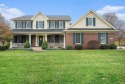 This traditional two story house sits on hole number 11 of Black for sale in Goshen Indiana Elkhart County County on GolfHomes.com