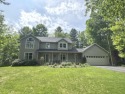 Thoughtfully maintained, 4-bedroom, 2.5-bath home perched upon a for sale in Essex Vermont Chittenden County County on GolfHomes.com