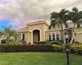 Stop by and enjoy the glow of the pool and landscape lighting for sale in Bradenton Florida Manatee County County on GolfHomes.com