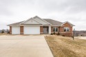 Amazing 4 bedroom, 3 bath, 3 car garage, walkout ranch sits on for sale in Peosta Iowa Dubuque County County on GolfHomes.com