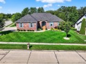 This gorgeous custom-built atrium ranch masterpiece backs to the for sale in Wentzville Missouri St. Charles County County on GolfHomes.com
