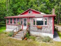 Nestled in the woods, this 2 bedroom, 1 bathroom home has for sale in Vassalboro Maine Kennebec County County on GolfHomes.com