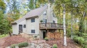 This multi-level contemporary home in Eastman boasts views of for sale in Grantham New Hampshire Sullivan County County on GolfHomes.com