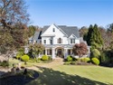 Exceptional custom home on nearly three private acres in the for sale in Milton Georgia Fulton County County on GolfHomes.com