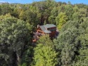 This magnificent log cabin boasting 3,200+ sq ft of heated for sale in Lake Lure North Carolina Rutherford County County on GolfHomes.com