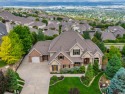 Enjoy the stunning views from this timeless custom home in the for sale in Draper Utah Salt Lake County County on GolfHomes.com