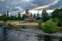 Unbelievable Lewis River frontage! This 2019 custom home sits on for sale in Woodland Washington Cowlitz County County on GolfHomes.com