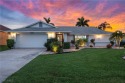 What a VIEW!! WESTERN rear exposure BASIN/intersecting canal for sale in Cape Coral Florida Lee County County on GolfHomes.com